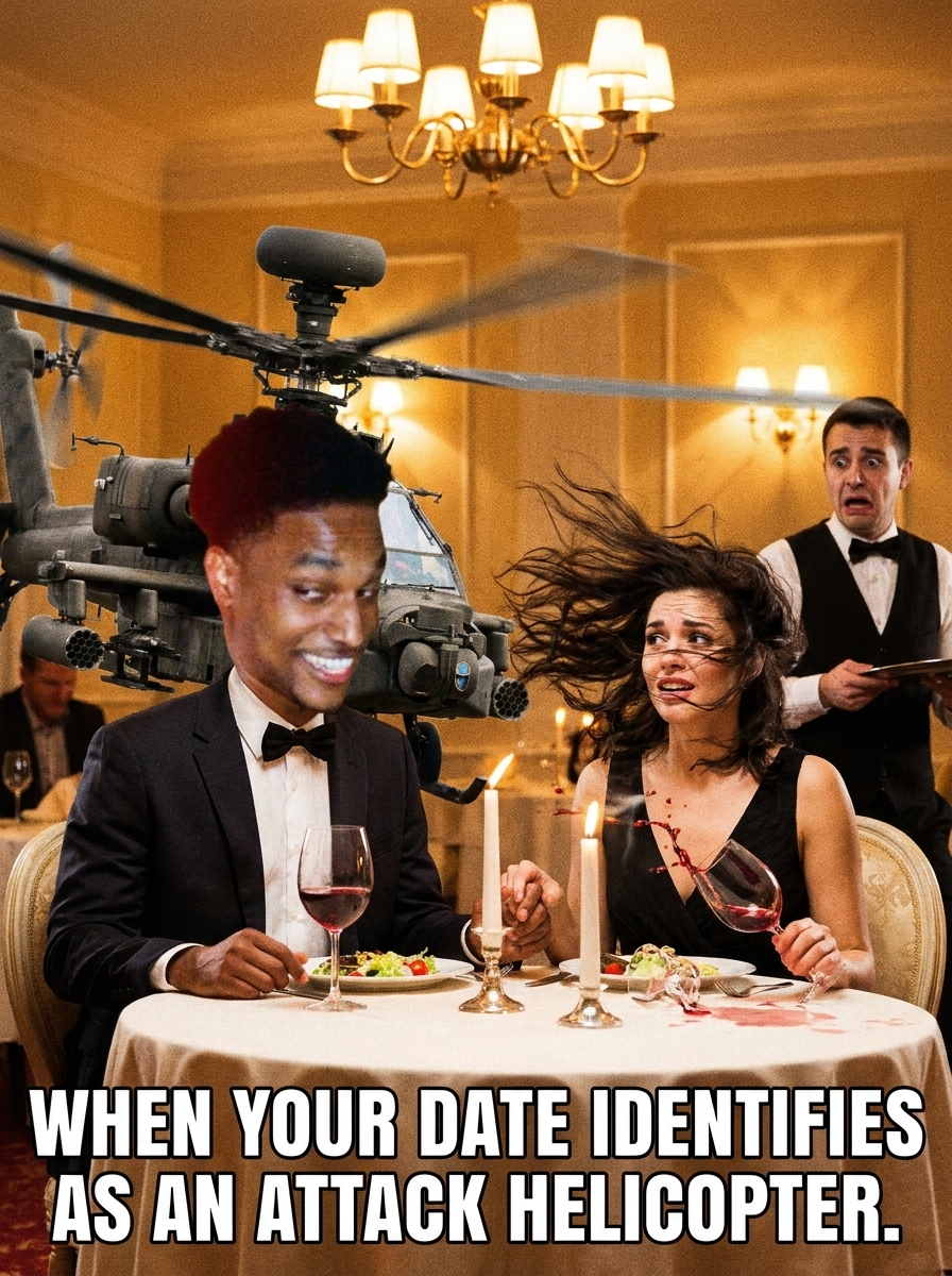 Ansem helicopter restaurant